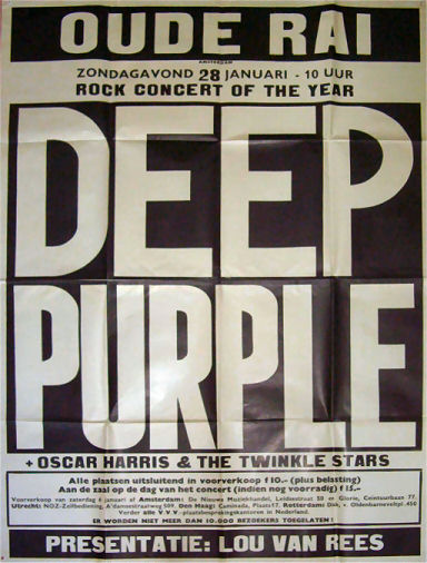 Deep Purple Oude Rai 1973